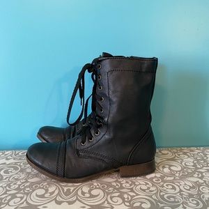 Black Combat Boots